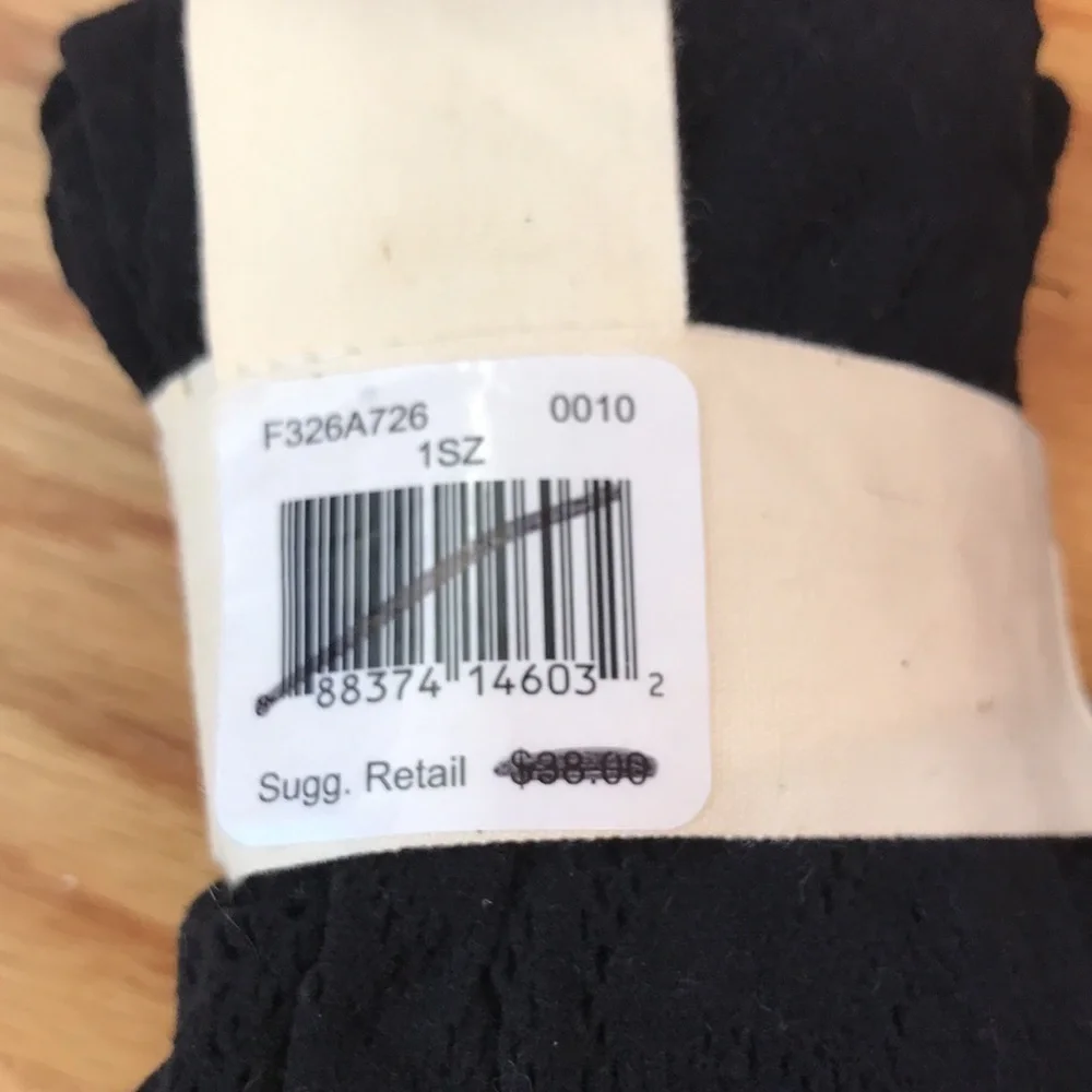 NWT 2 Free People Back at it Tights Black $38 each